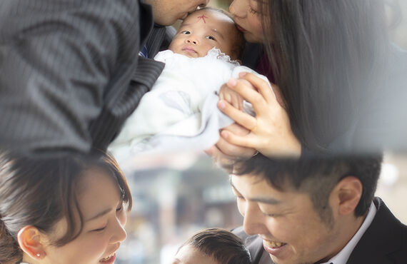 貴重なお宮参りの一瞬一瞬をカメラに収めます | 奈良市のフォトスタジオ・B WORKs PHOTOGRAPHY