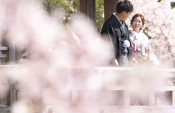 結婚の幸せを前撮りの記念撮影で残します | 奈良市のフォトスタジオ・B WORKs PHOTOGRAPHY