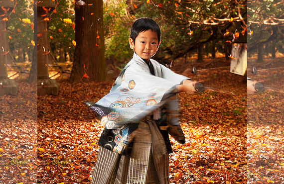 七五三の神社での出張撮影なら奈良のフォトスタジオ・LIFE PHOTOSTUDIO by B WORKs PHOTOGRAPHY