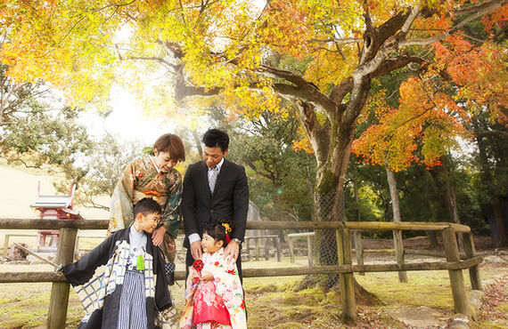 奈良で七五三のロケーション出張撮影するなら奈良のフォトスタジオ・LIFE PHOTOSTUDIO by B WORKs PHOTOGRAPHY