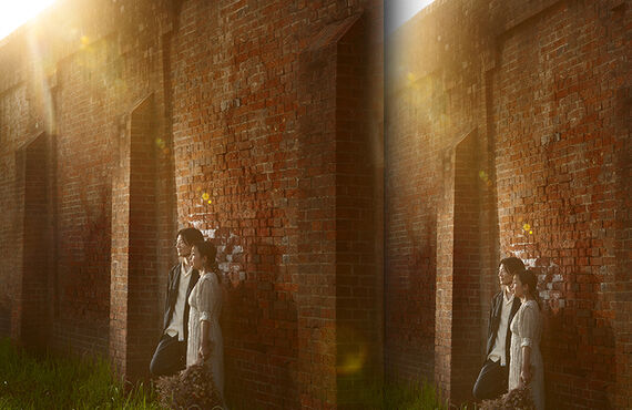 奈良でウエディングフォトをオシャレに撮るなら・奈良市のフォトスタジオならLIFE PHOTOSTUDIO BY B WORKs PHOTOGRAPHY 